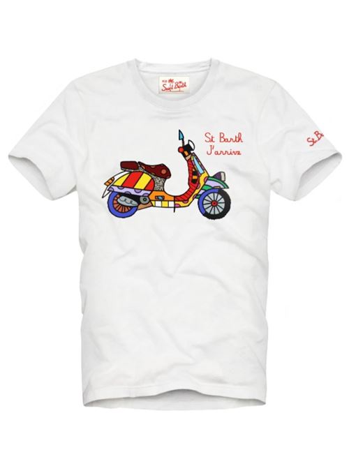  MC2 SAINT BARTH | TSHM001 - 02927B.EMB BRITTO VESPA 01N